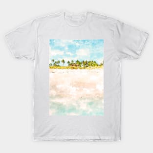 Amazing Bahamas Summer Shoreline T-Shirt